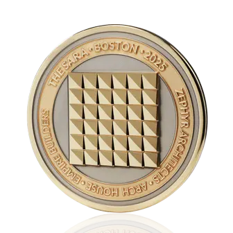 Two Tone Finish Custom Coin-4