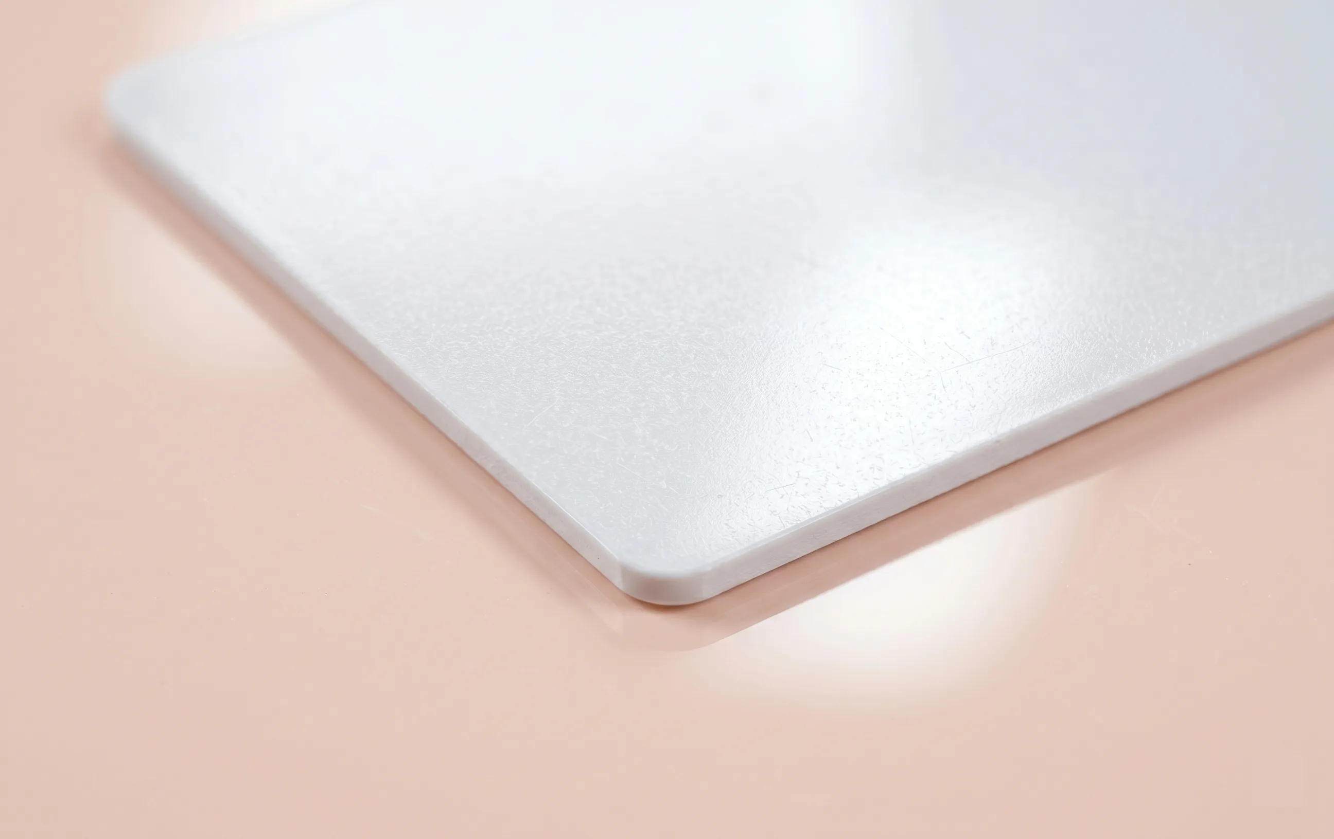 White Plastic Business Cards