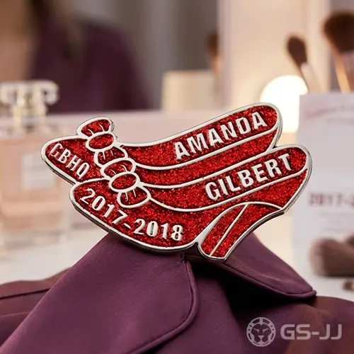 Soft Enamel Pins for Red High Heels Soft Enamel Pins for Red High Heels