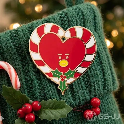 Christmas Heart Custom Pins Christmas Heart Custom Pins