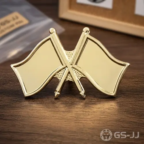 Double Flags Lapel Pins Double Flags Lapel Pins
