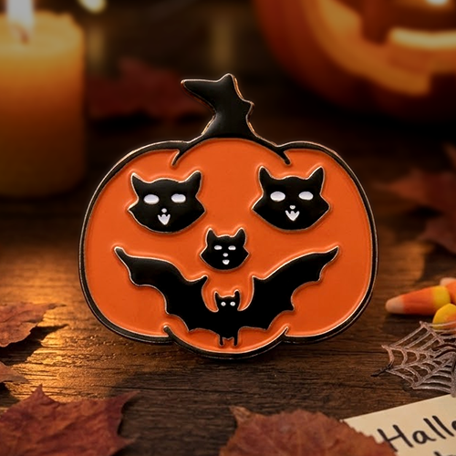 Halloween Pumpkin Custom Lapel Pins