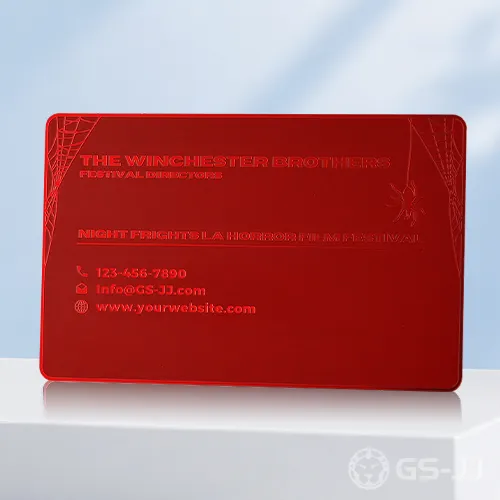 Night Frights Red Metal Festival Cards Night Frights Red Metal Festival Cards