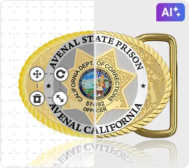 Custom Belt Buckles Design Tool