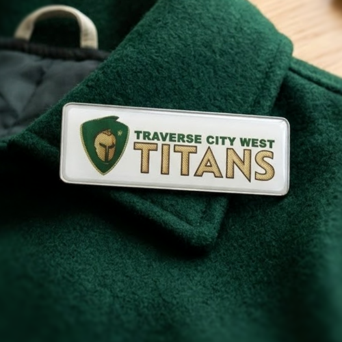 Traverse City West Titans Custom Lapel Pins