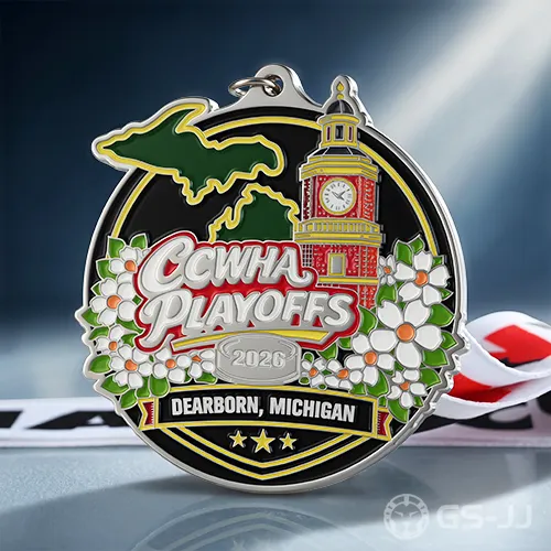 CCWHA Women's Hockey Playoffs 2026 Medal CCWHA Women's Hockey Playoffs 2026 Medal