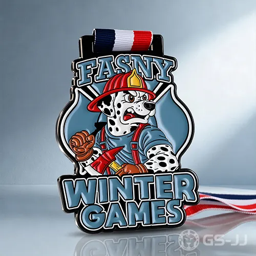 FASNY Winter Games Custom Medals FASNY Winter Games Custom Medals
