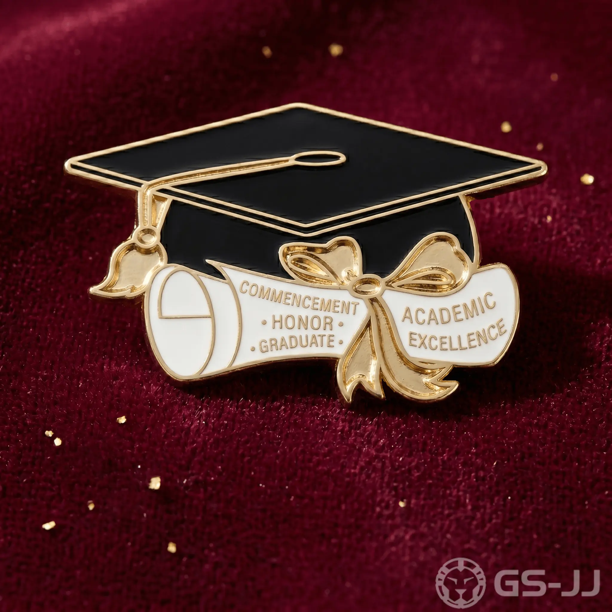 Graduation Cap & Diploma Honor Pin Graduation Cap & Diploma Honor Pin