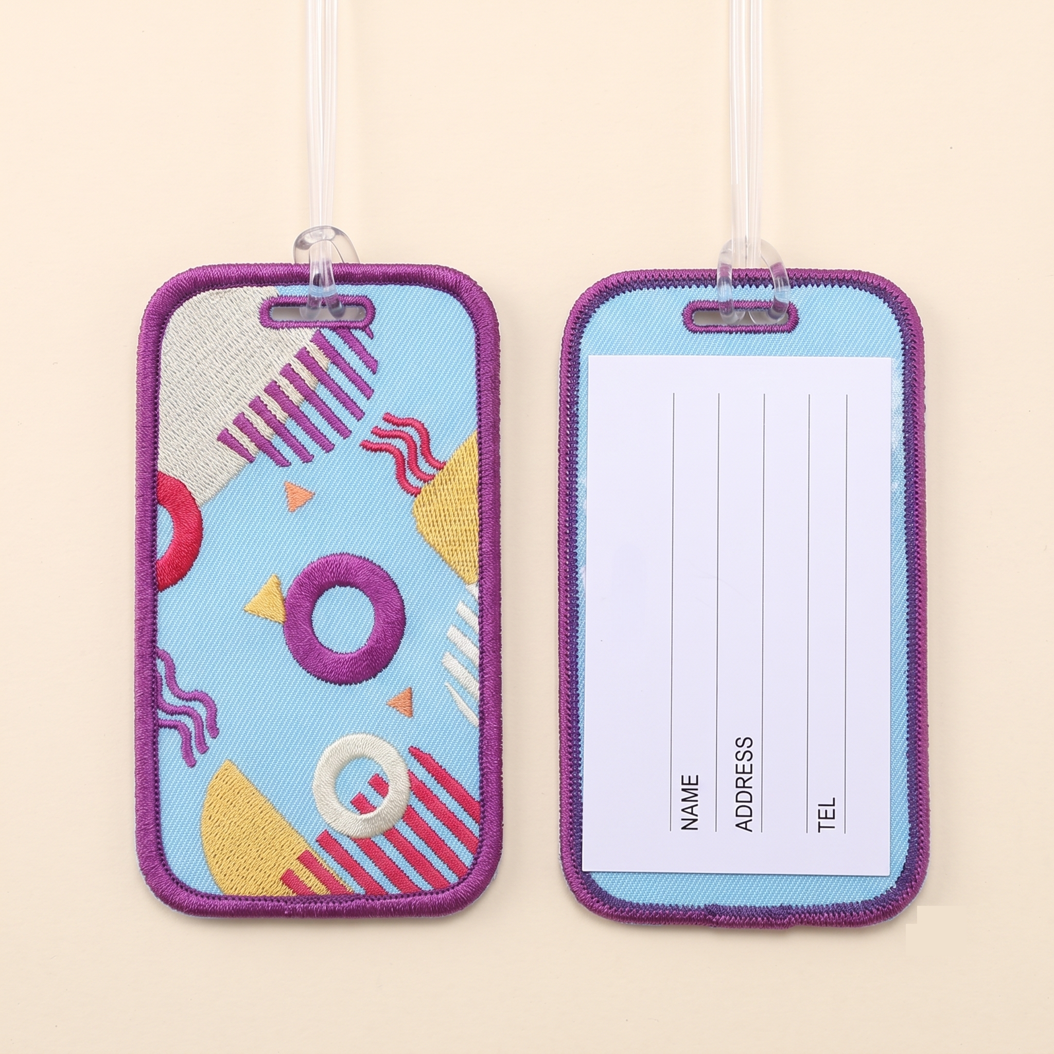 Retro_Abstract_Geometric_Pattern_Embroidered_Luggage_Tag