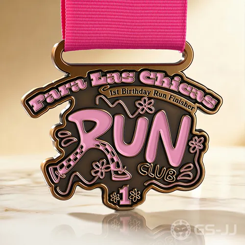 Run Club 1st Birthday Finisher Medal Run Club 1st Birthday Finisher Medal