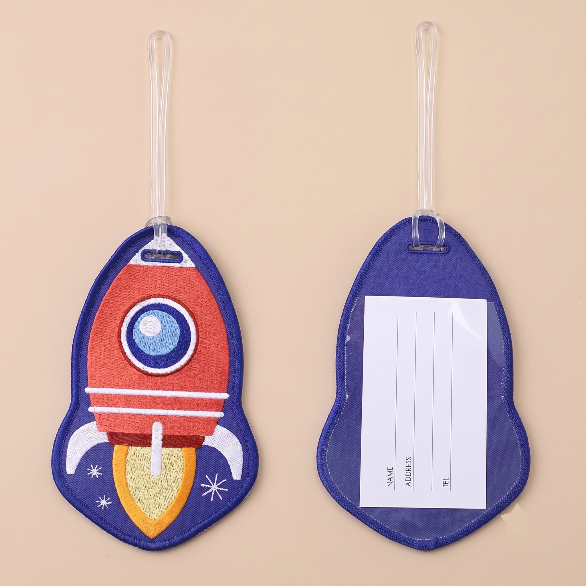 Space_Rocket_Embroidered_Bag_Tag