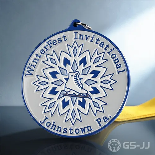 Winter Festival Figure Skating Custom Medal Winter Festival Figure Skating Custom Medal