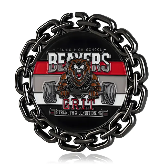 Tenino High School Beavers "GRIT" Strength & Conditioning Heavy Chain Edge Challenge