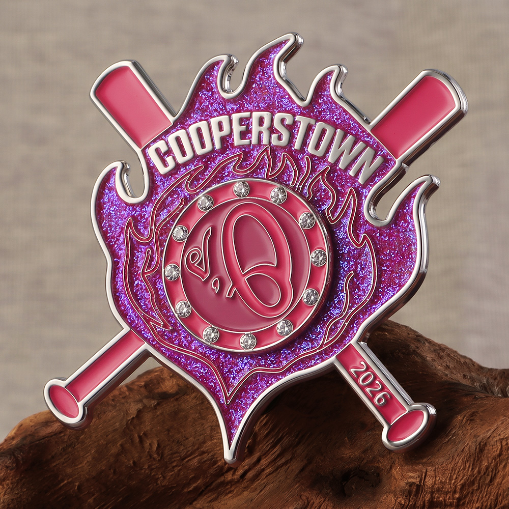 Rhinestone Trading Pin