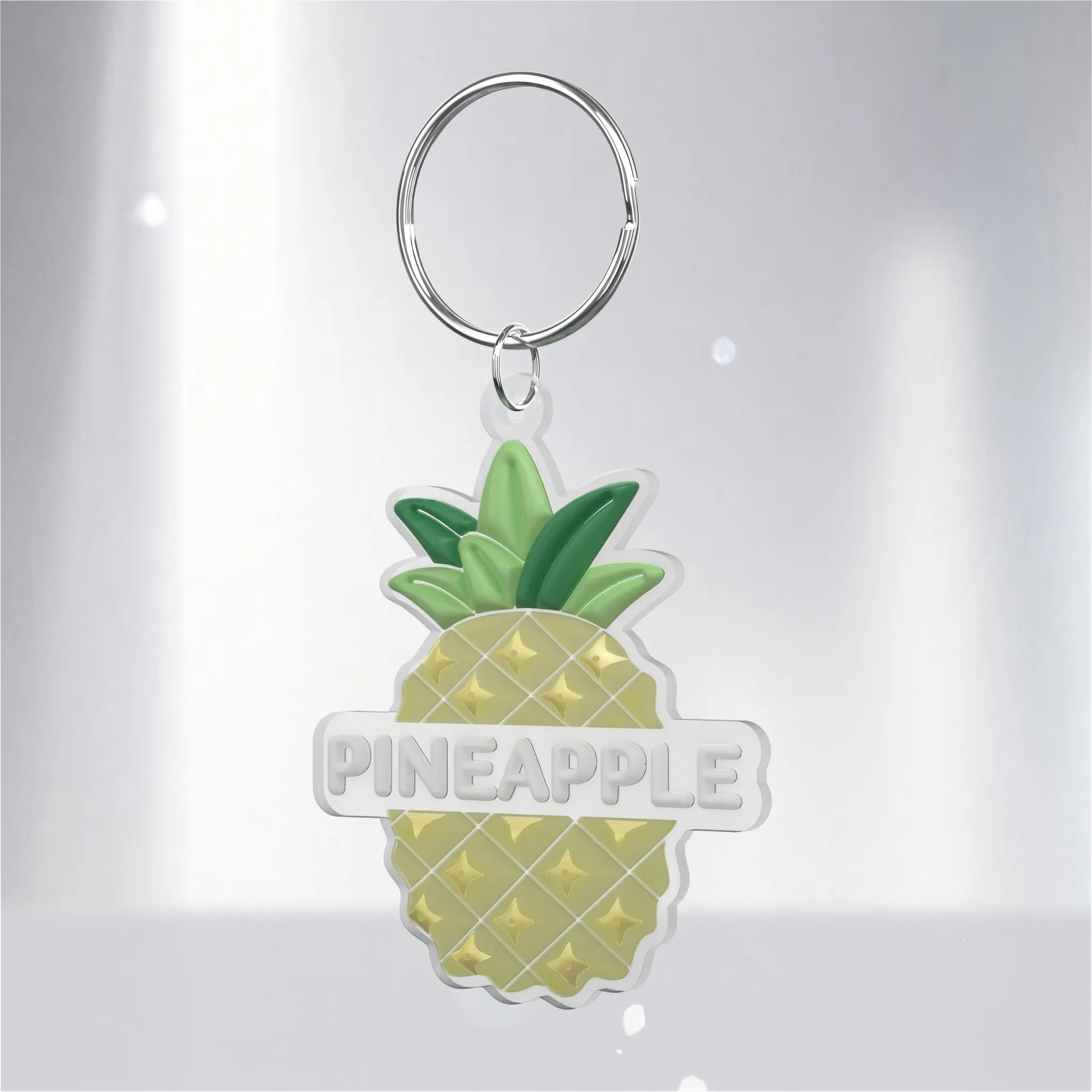 Clear PVC (Transparent) Keychains Clear PVC (Transparent) Keychains