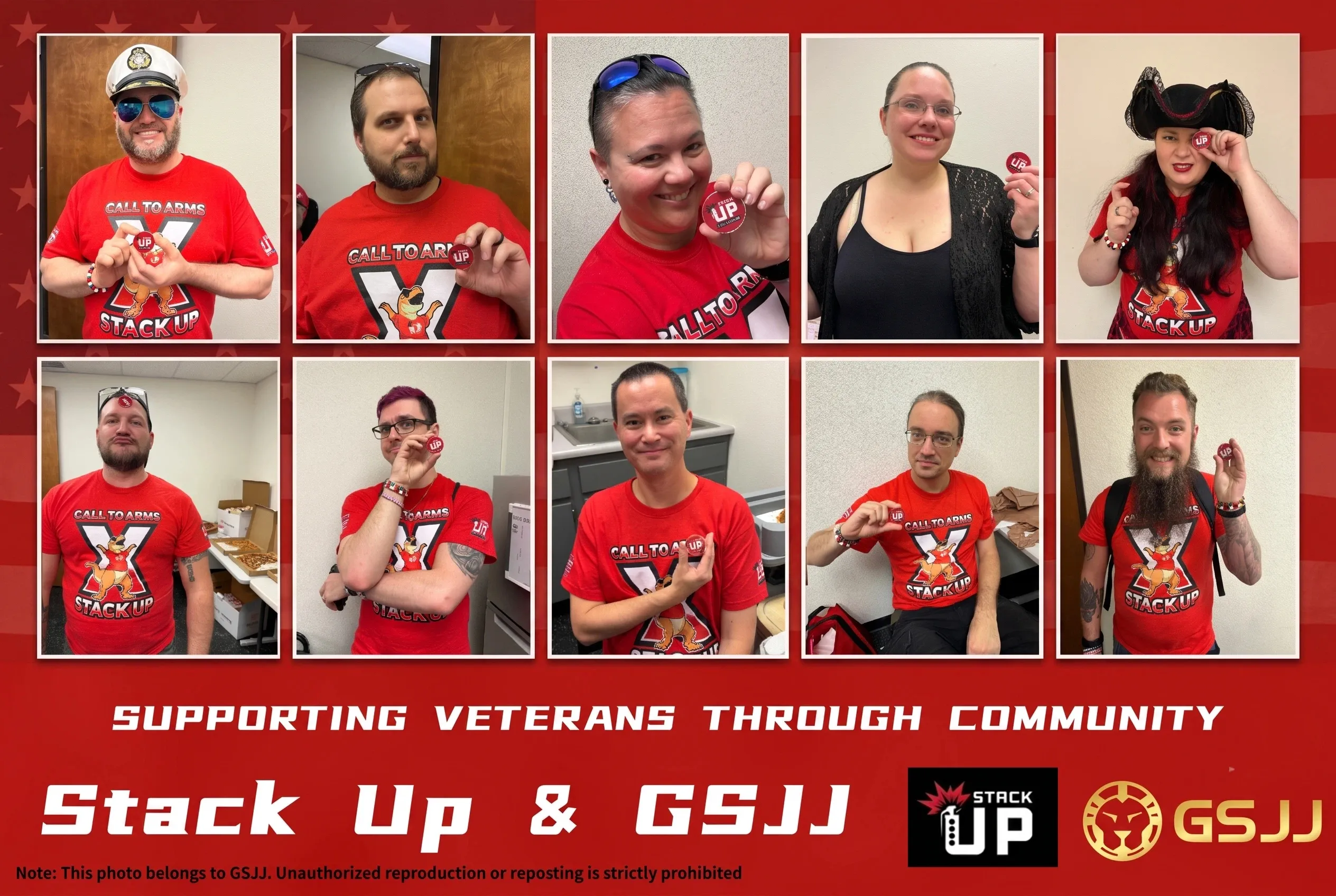How GSJJ and Stack Up Partnered to Support Veterans Through Custom Challenge Coins