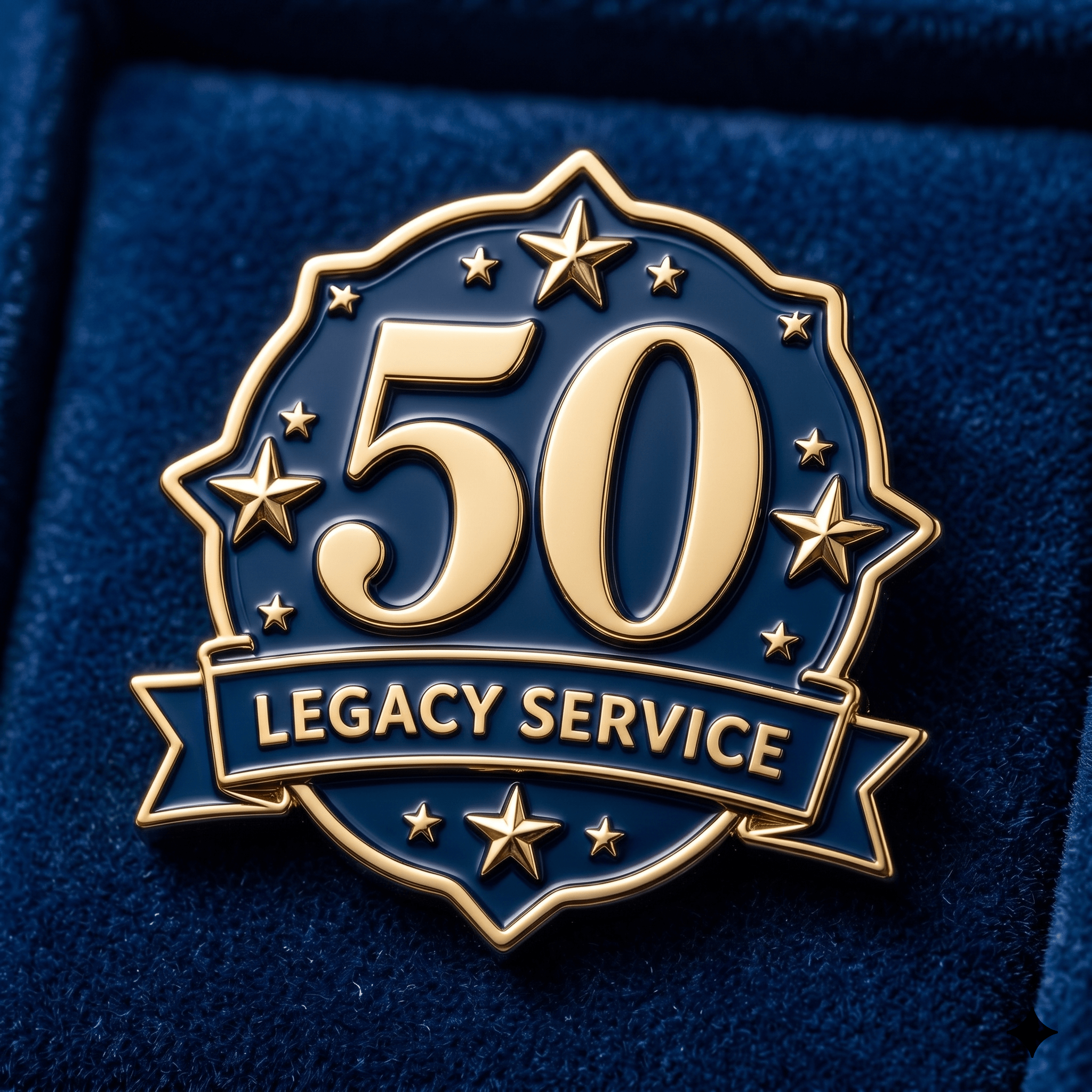 50 Years Legacy Service Pin 50 Years Legacy Service Pin
