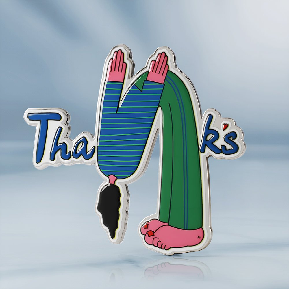 Printed Pin Printed Pin