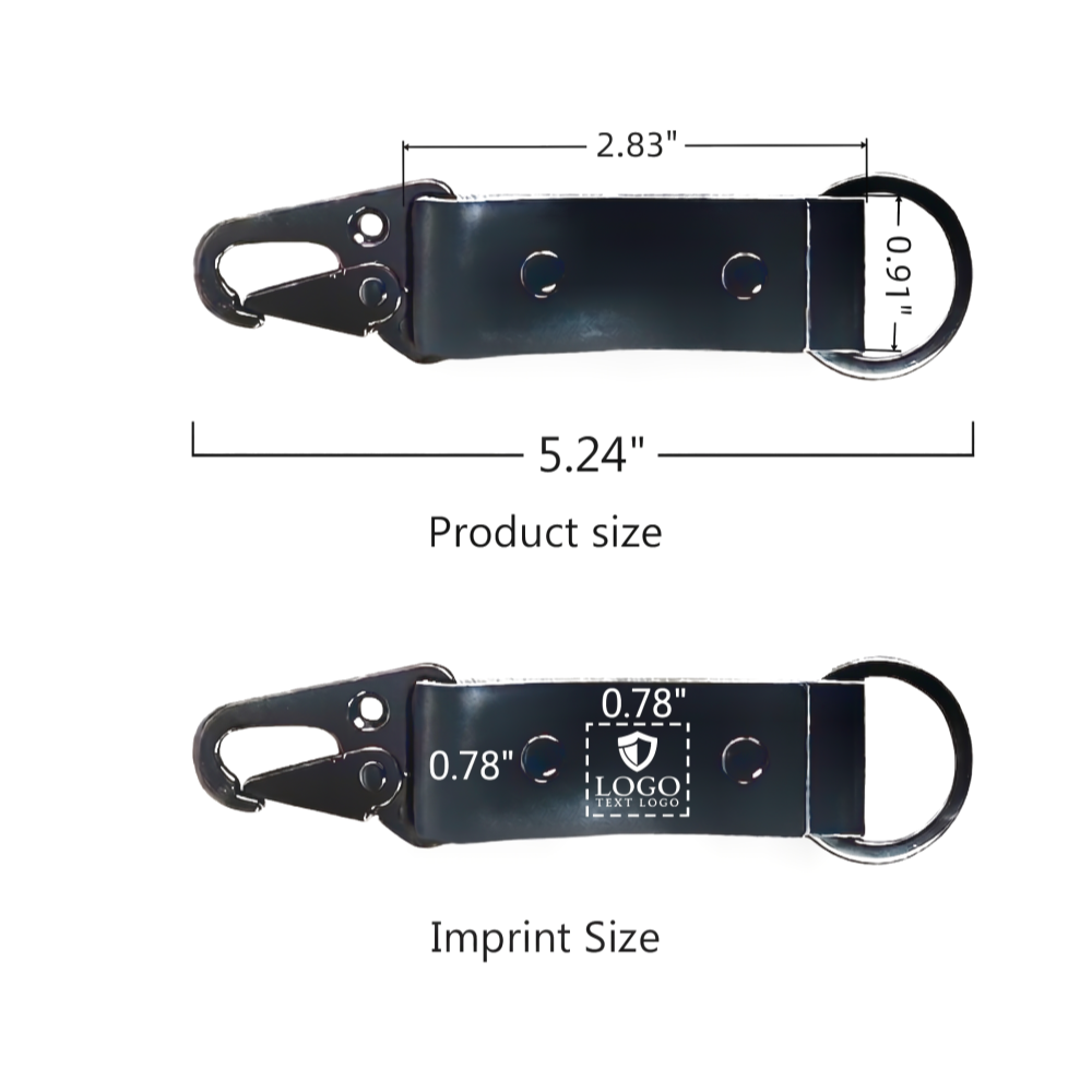 PU Leather and Zinc Alloy Carabiner Keychain-size PU Leather and Zinc Alloy Carabiner Keychain-size