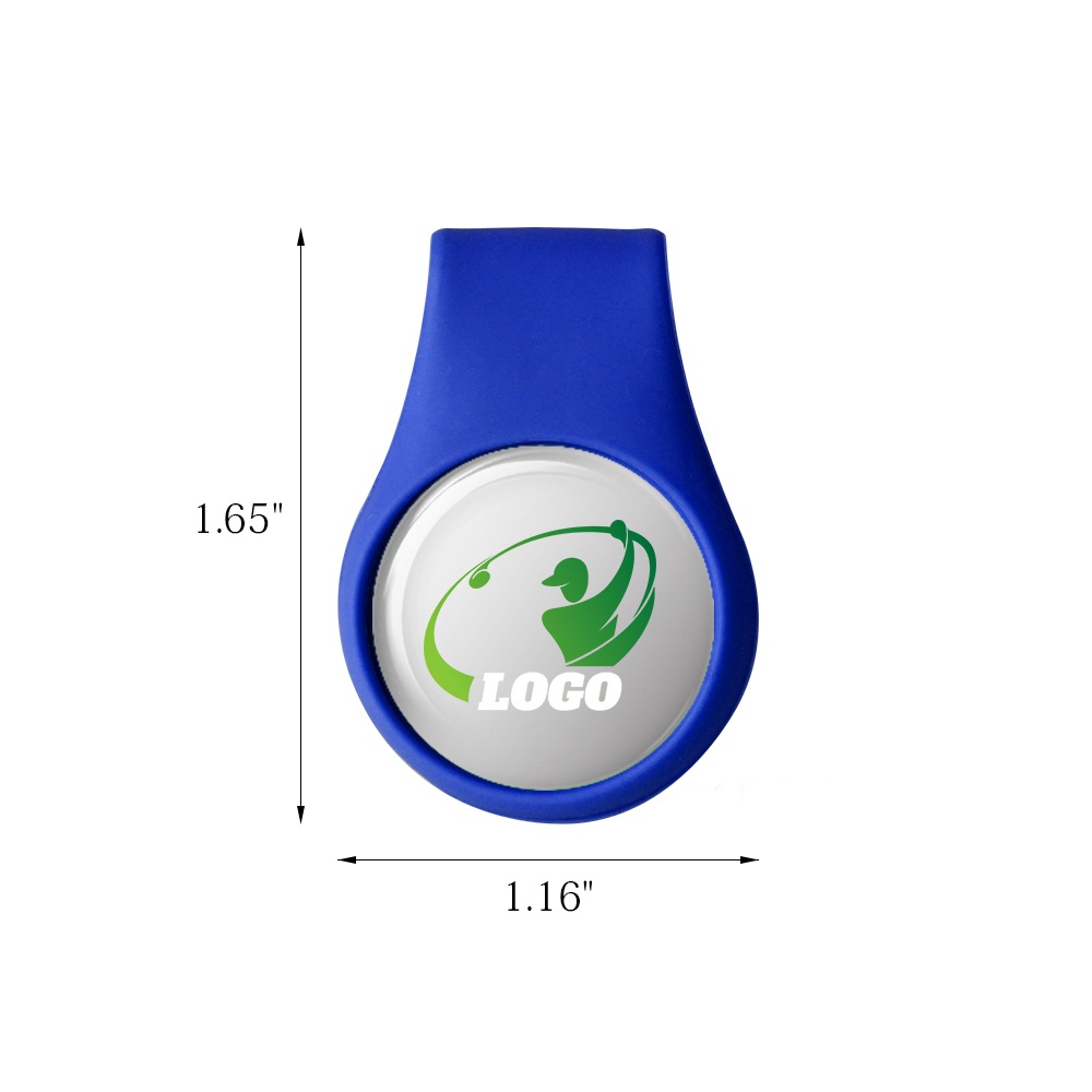 silicon cap clip-blue