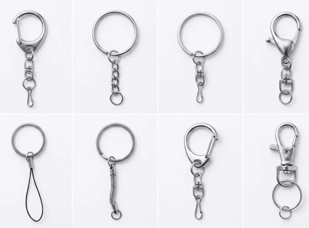Four Kinds of Keychain Attachments