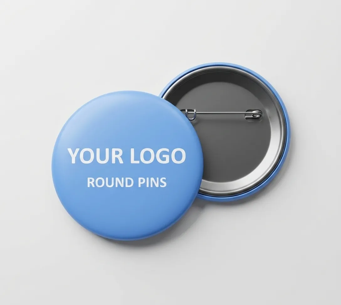 Custom Round Button Pins