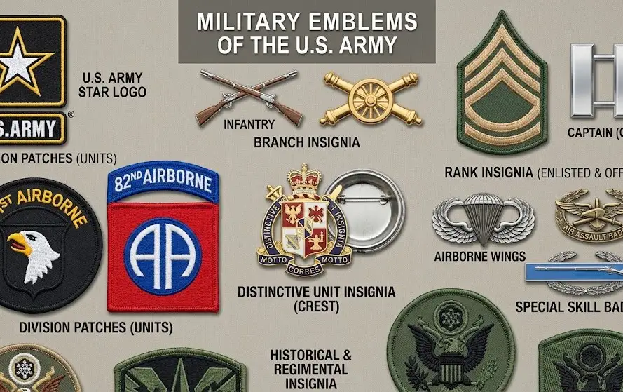 Knowledge Popularization Of Emblems–Military Emblems Of The U.S. Army