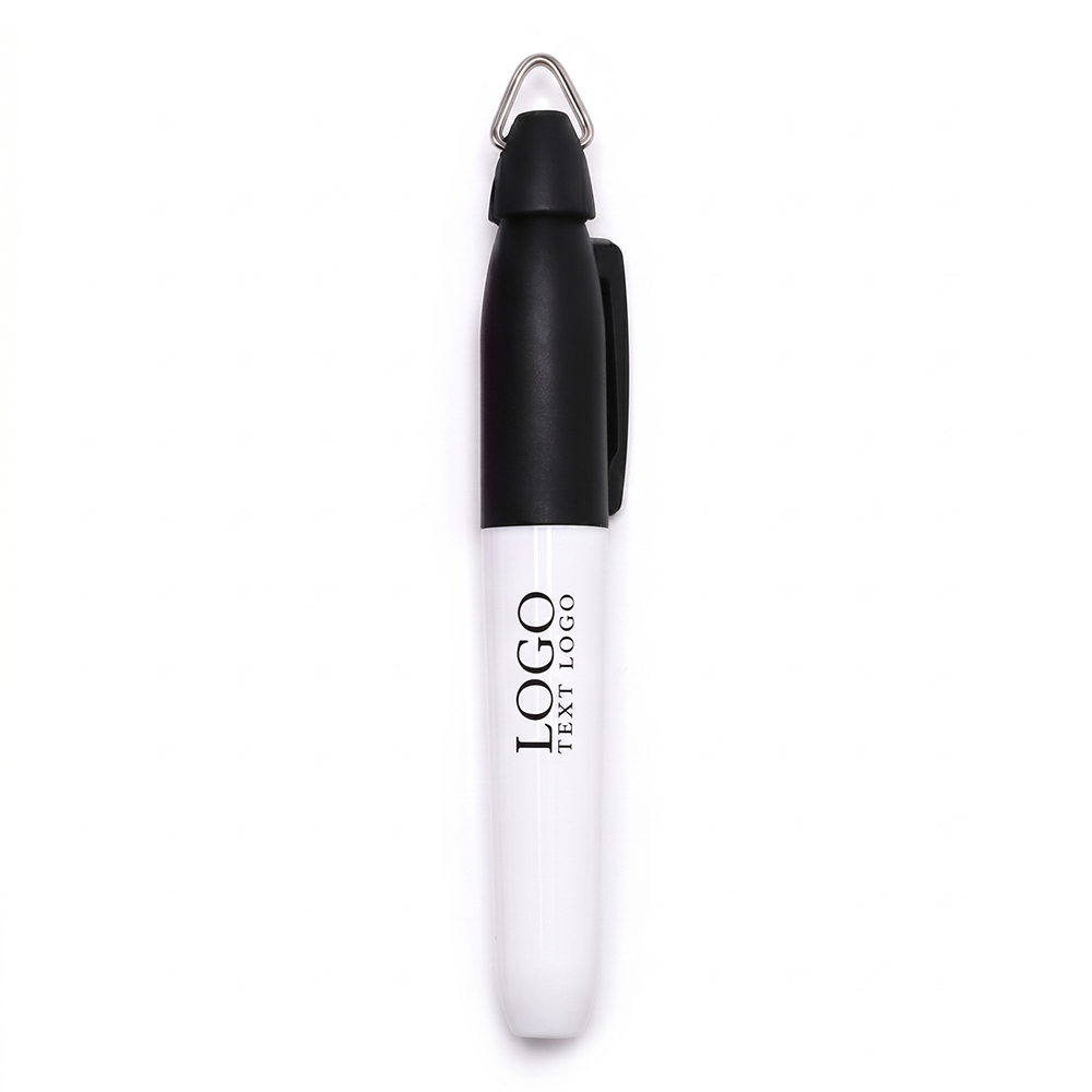 Custom Color Mini Permanent Marker Black with Logo Custom Color Mini Permanent Marker Black with Logo