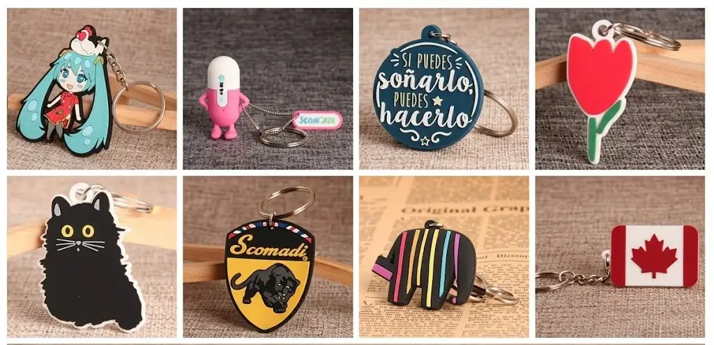 The Production Process of PVC Keychain