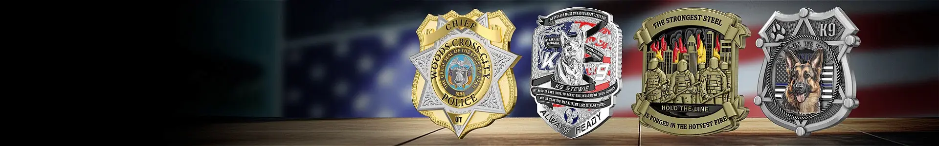 Police Challenge Coins