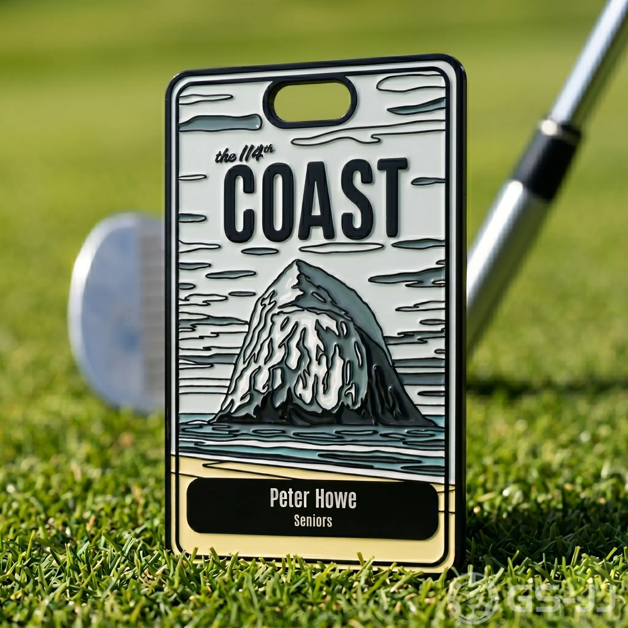 Personalized Enamel Golf Bag Tags Personalized Enamel Golf Bag Tags