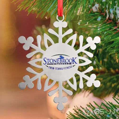 Custom Metal Snowflake Ornament Custom Metal Snowflake Ornament
