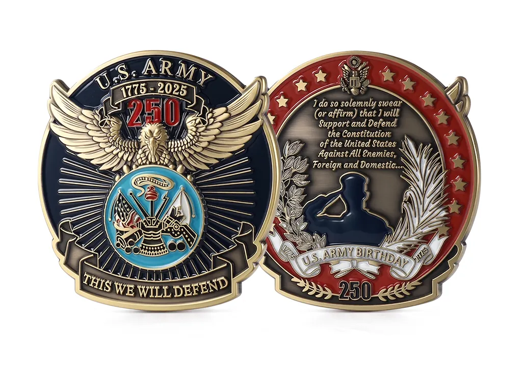 250th Anniversary Coins