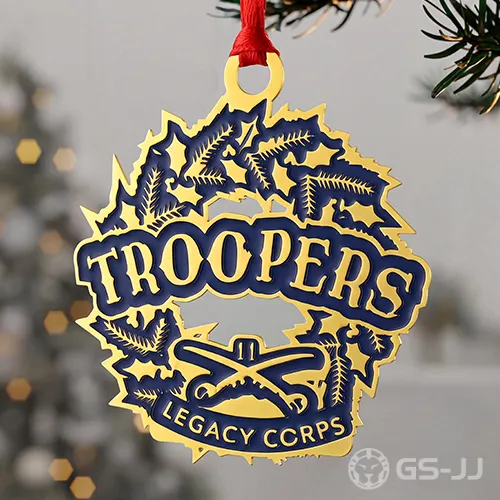 Troopers Legacy Corps Custom Metal Ornaments Troopers Legacy Corps Custom Metal Ornaments