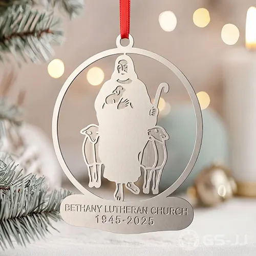 Bethany Lutheran Church 80th Custom Metal Ornaments Bethany Lutheran Church 80th Custom Metal Ornaments
