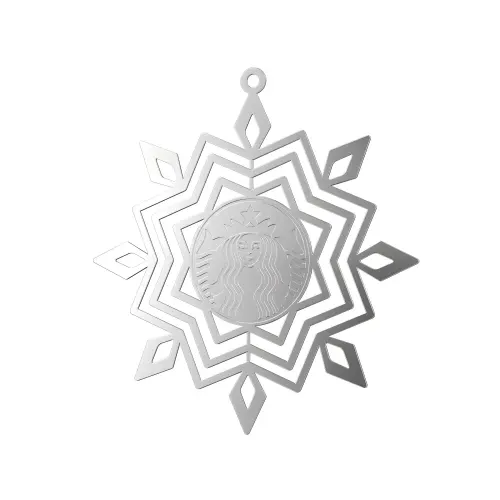 90° Rotate Double Layer Hollow Ornament 90° Rotate Double Layer Hollow Ornament