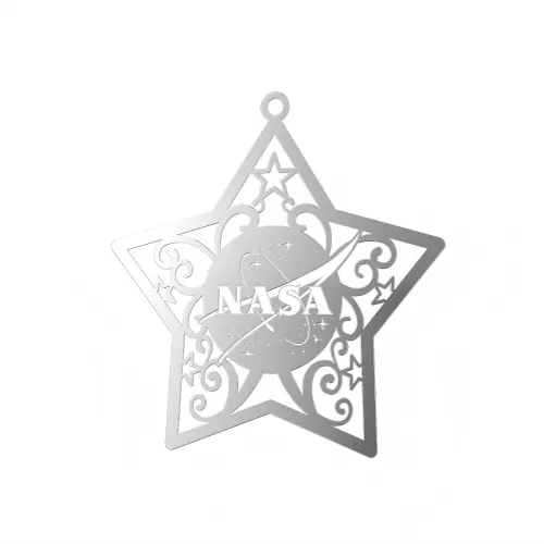 Hollow Five-Pointed Star Ornament Hollow Five-Pointed Star Ornament