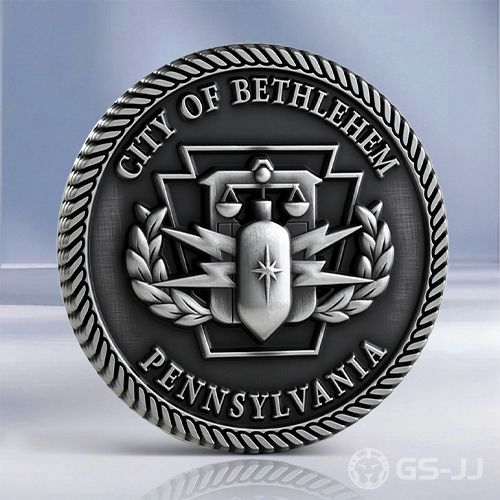 City_of_Bethlehem_Pennsylvania_Police_Challenge_Coin City_of_Bethlehem_Pennsylvania_Police_Challenge_Coin
