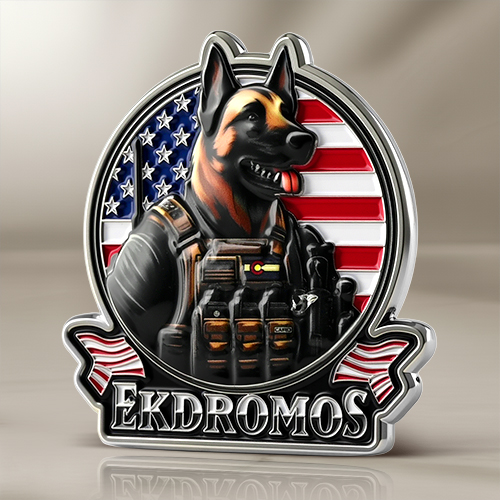 Ekdromos_K9_Police_Unit_Challenge_Coin