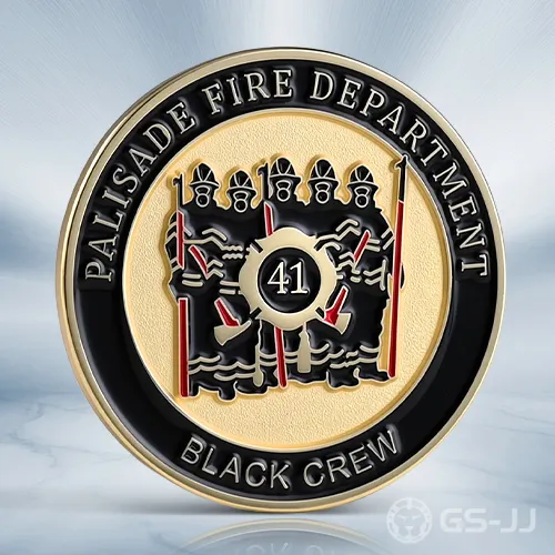 Palisade_Fire_Department_Black_Crew_41_Challenge_Coin Palisade_Fire_Department_Black_Crew_41_Challenge_Coin