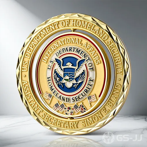 US_Department_of_Homeland_Security_International_Affairs_Challenge_Coin US_Department_of_Homeland_Security_International_Affairs_Challenge_Coin