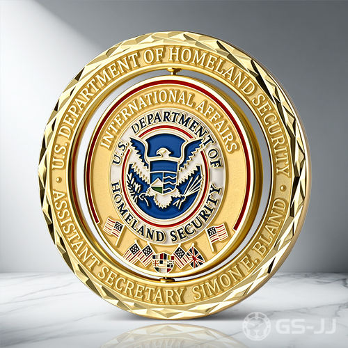 US_Department_of_Homeland_Security_International_Affairs_Challenge_Coin US_Department_of_Homeland_Security_International_Affairs_Challenge_Coin