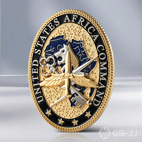 United_States_Africa_Command_Oval_Challenge_Coin United_States_Africa_Command_Oval_Challenge_Coin