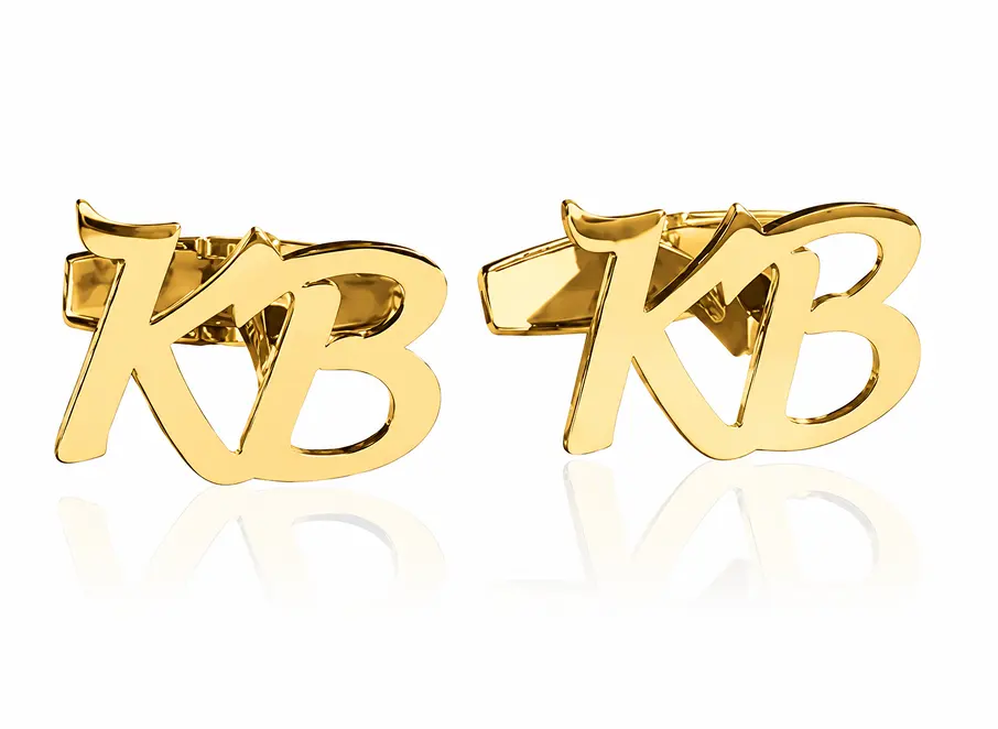Custom Monogrammed Cufflinks Custom Monogrammed Cufflinks