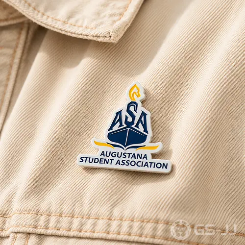 ASA Augustana Student Association Soft Enamel Pin ASA Augustana Student Association Soft Enamel Pin