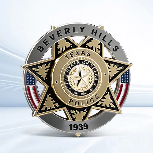 Beverly Hills Police Badge Enamel Fidget Spinner Beverly Hills Police Badge Enamel Fidget Spinner