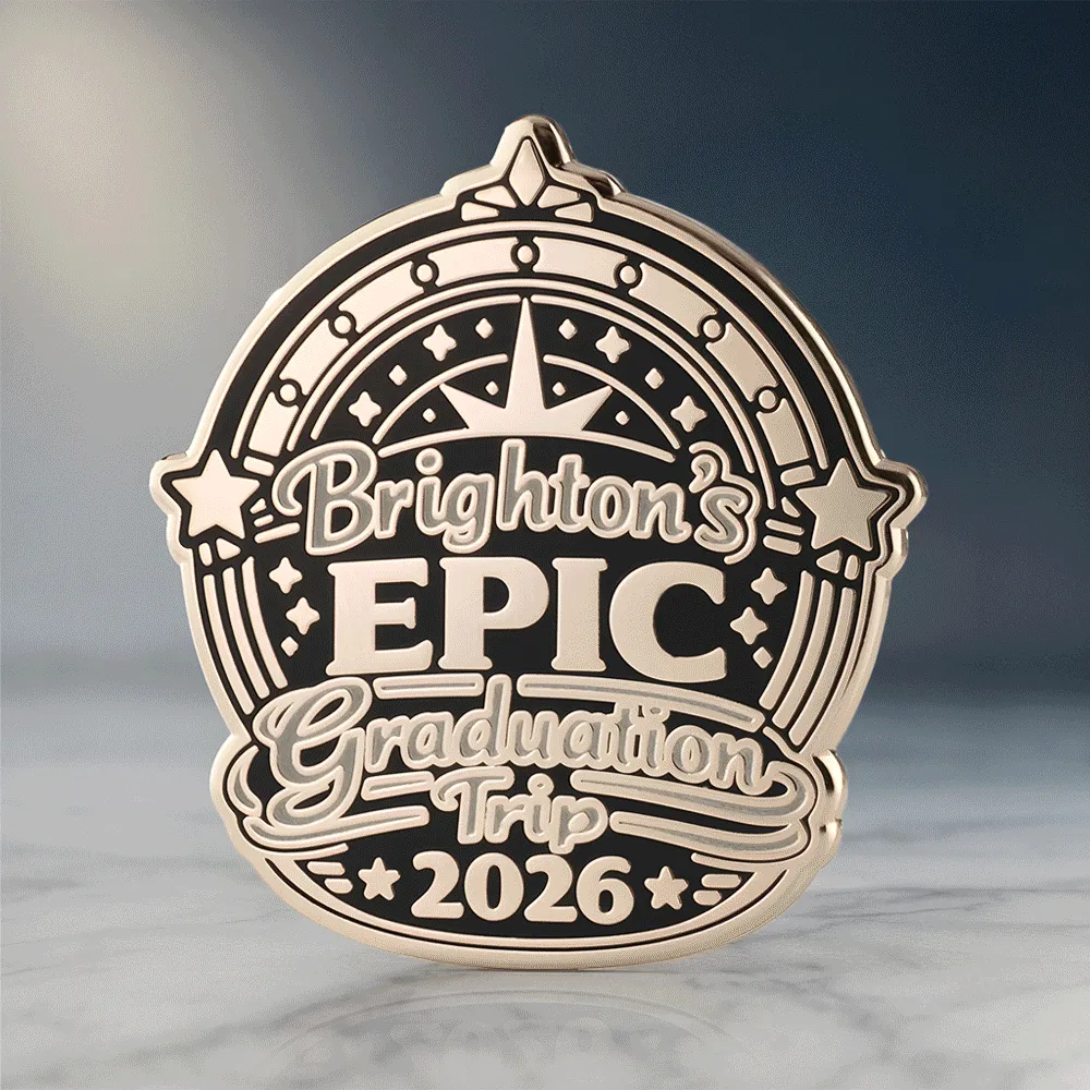 Brighton's Epic 2026 Star Arch Glow In The Dark Custom Pin Brighton's Epic 2026 Star Arch Glow In The Dark Custom Pin
