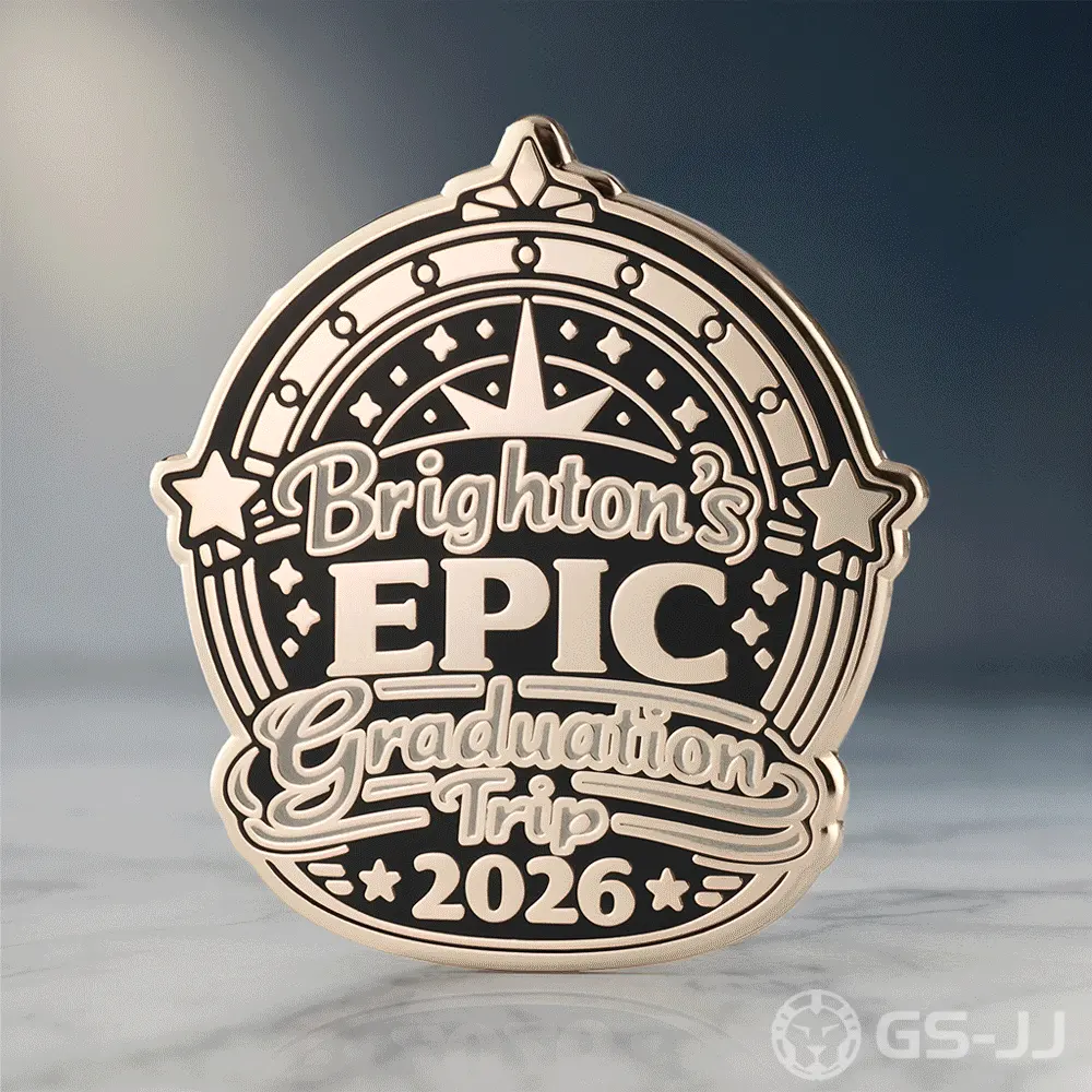 Brighton's Epic 2026 Star Arch Glow In The Dark Custom Pin Brighton's Epic 2026 Star Arch Glow In The Dark Custom Pin