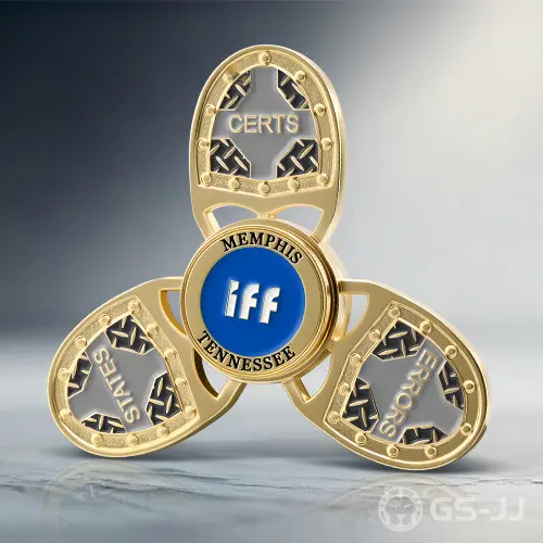 Memphis IFF Enamel Fidget Spinner Memphis IFF Enamel Fidget Spinner