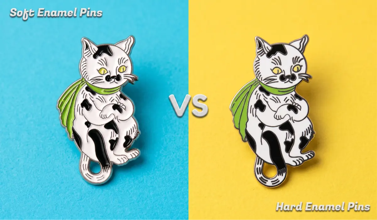 Soft Enamel VS. Hard Enamel Pins